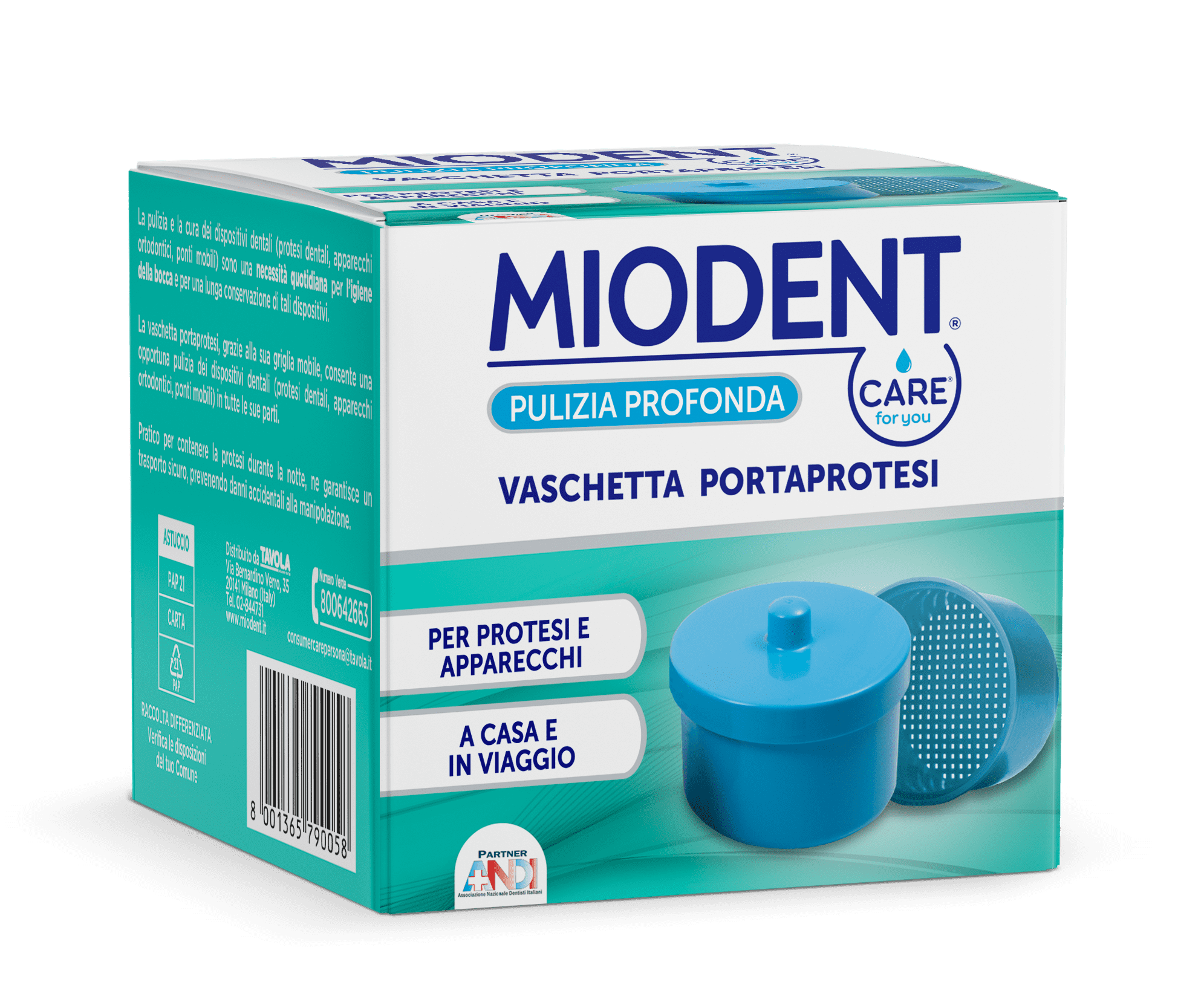 Vaschetta  Portaprotesi