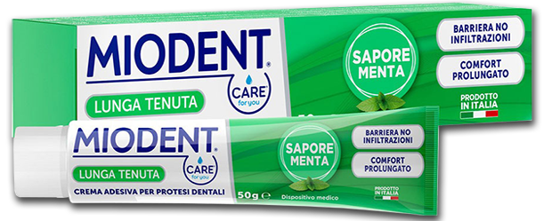 Crema Adesiva Sapore Menta